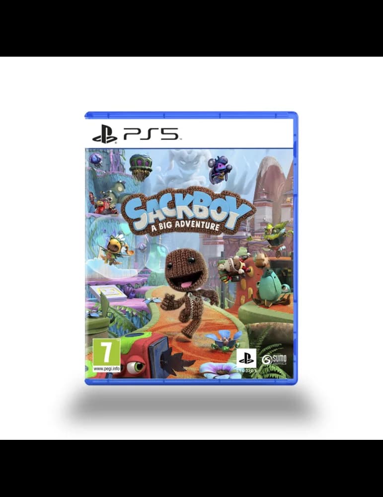 Jeu PS5 Sony Sackboy A Big Adventure plateforme aventure coopératif PEGI 7