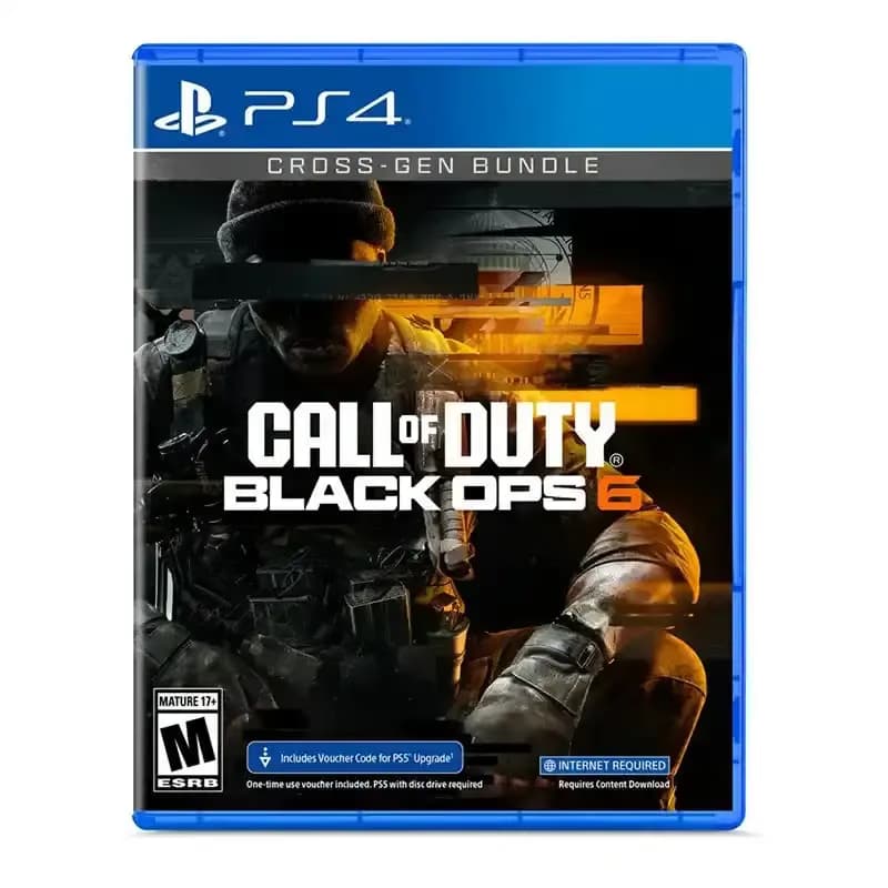 Jeu PS4 Activision Call of Duty Black Ops 6, FPS multijoueur en ligne, PEGI 18