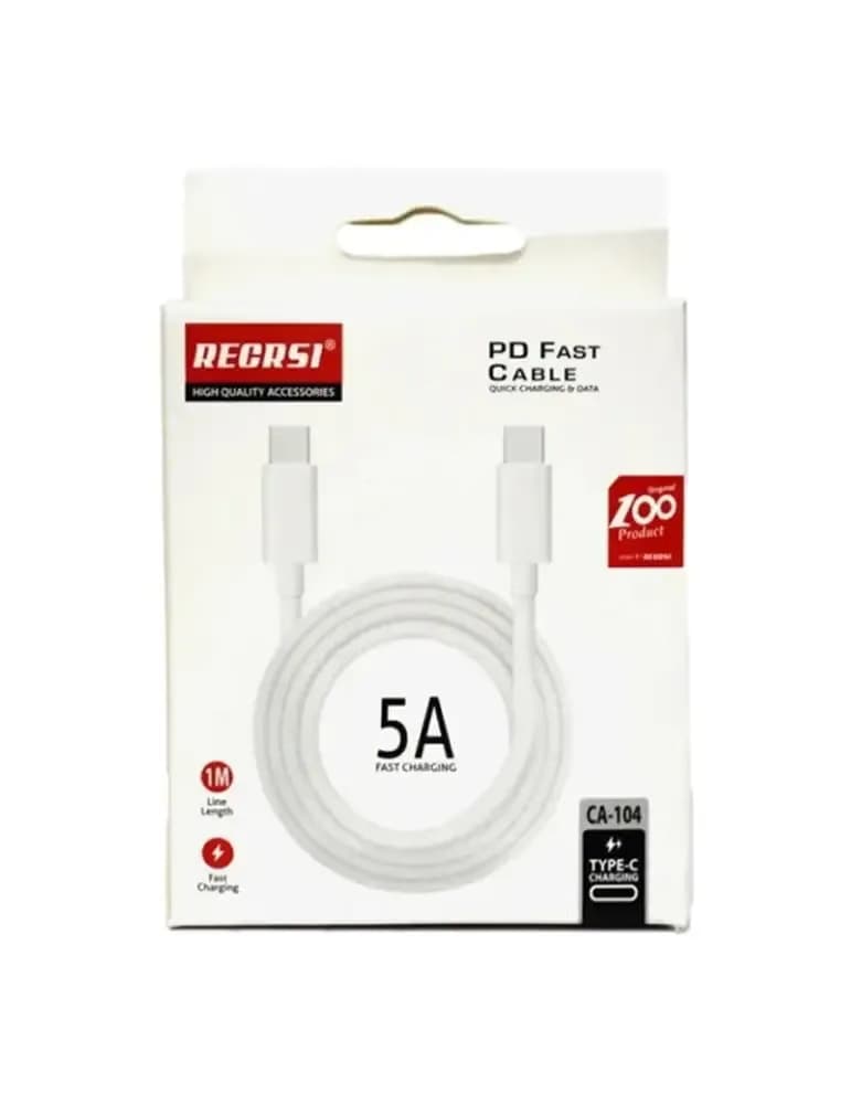 Câble rapide T-Line PD USB-C pour charge Power Delivery