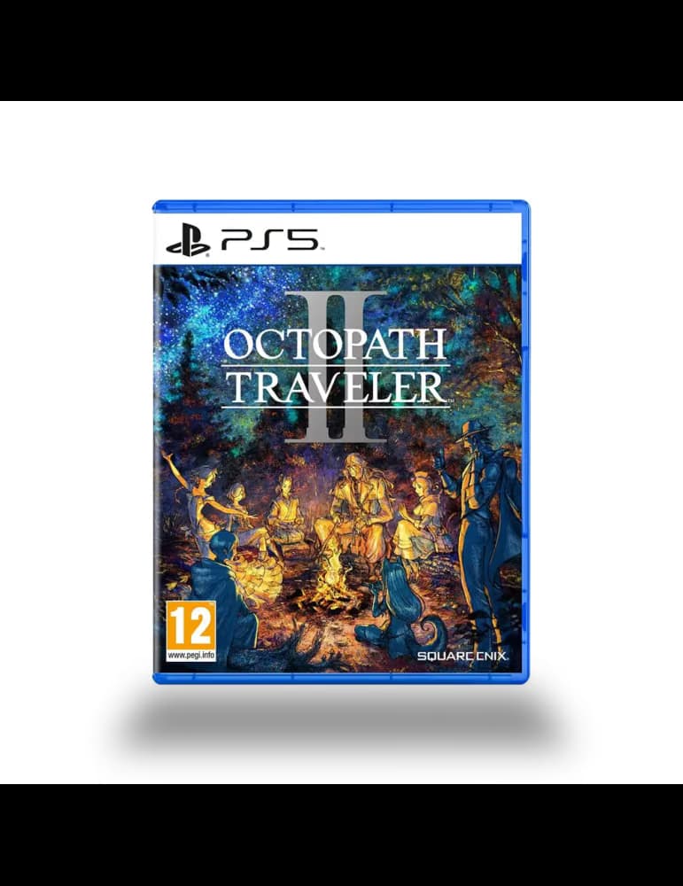 Jeu PS5 Square Enix Octopath Traveler II, RPG solo, boîtier PEGI 12