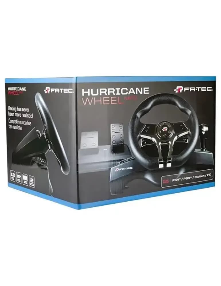 Volant FR-TEC Hurricane Wheel MK2 pour PS4, PS3 et PC, filaire USB