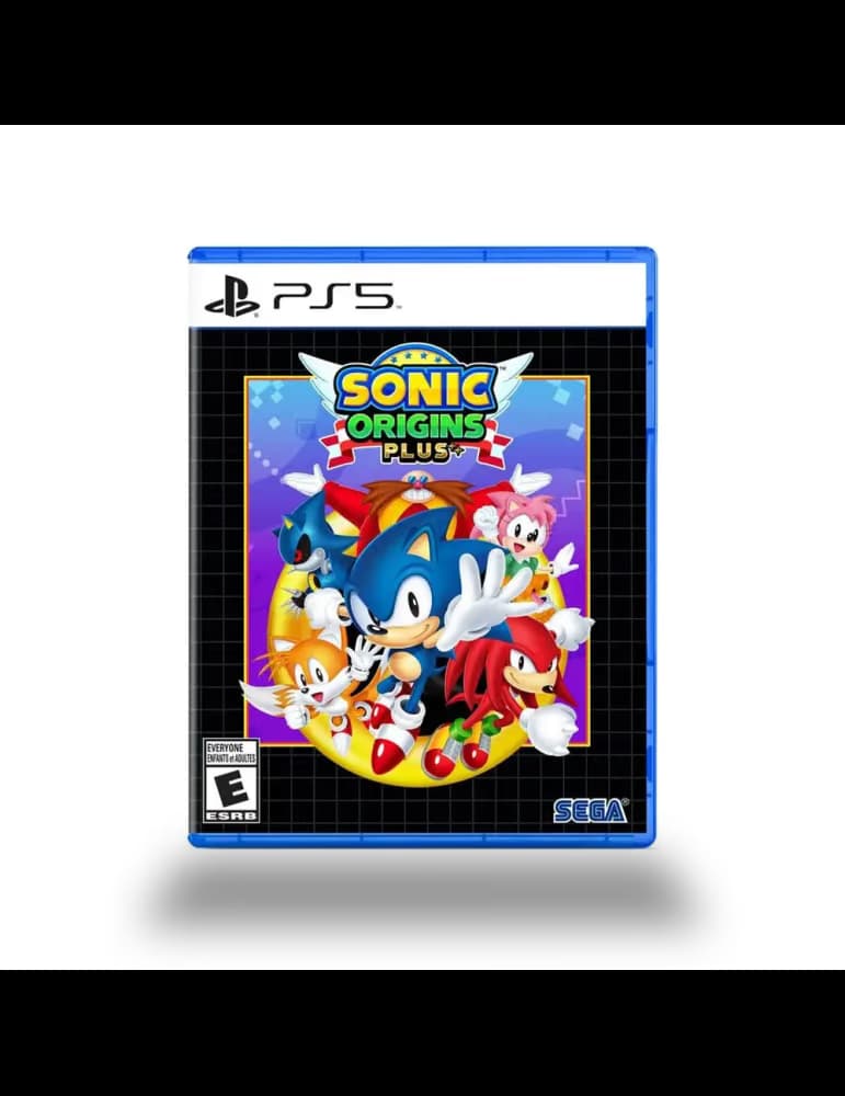 Jeu SEGA Sonic Origins Plus sur PS5, compilation de jeux de plateforme classiques