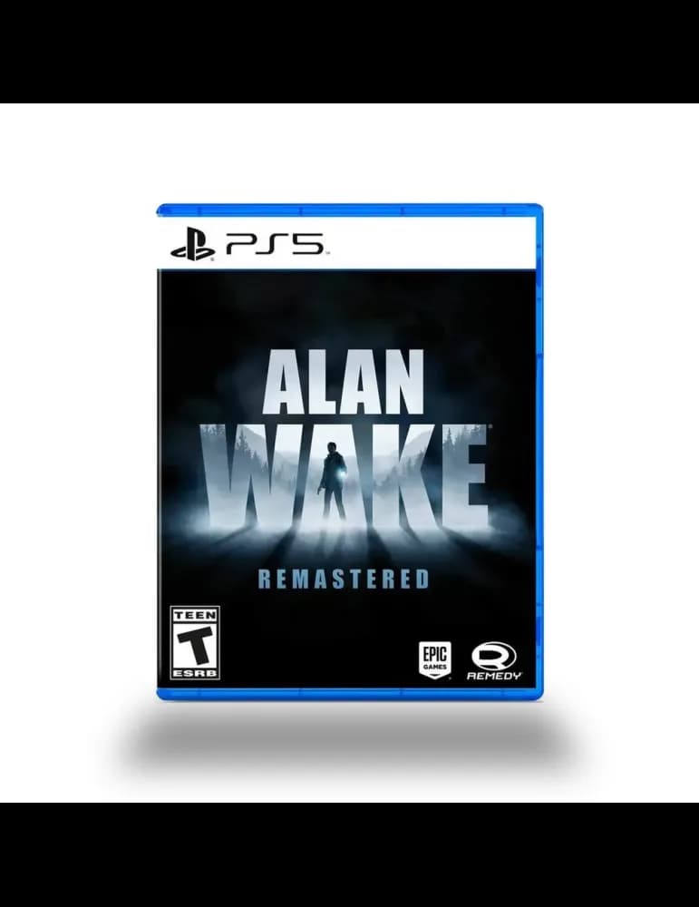Jeu PS5 Alan Wake Remastered action-aventure et survival horror, édition Epic Games