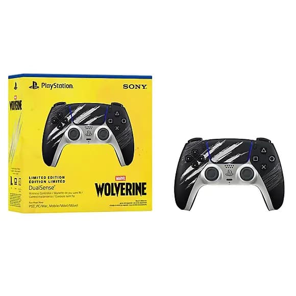 Manette sans fil DualSense – adamantium Édition limitée Marvel’s Wolverine
