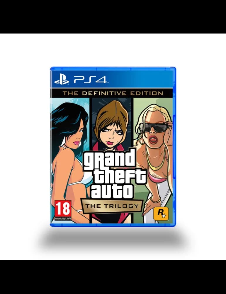 Jeu PS4 Rockstar Games GTA The Trilogy The Definitive Edition, action-aventure en solo