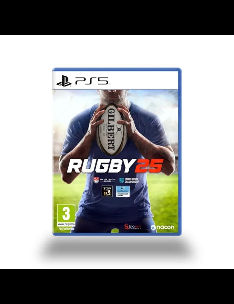 Jeu vidéo de sport Nacon Rugby 25 sur PS5, mode multijoueur local et en ligne
