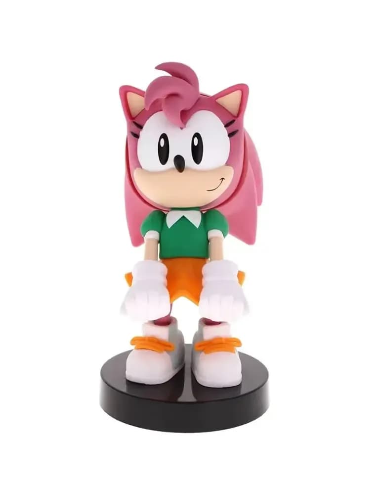 Figurine Cable Guys Amy Rose sous licence Sonic the Hedgehog en PVC, hauteur 20 cm