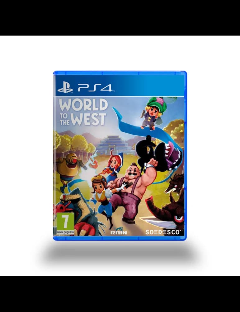 Jeu PS4 World to the West par Rain Games, action-aventure et réflexion