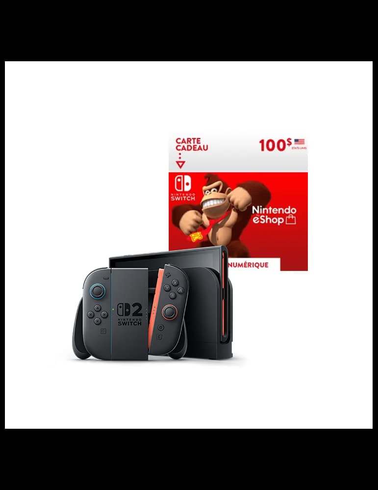 Pack Nintendo Switch 2 + 100€ eshop