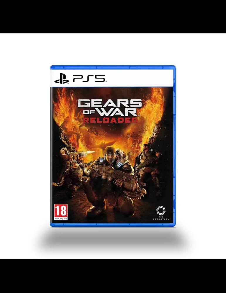 Jeu PS5 Microsoft Gears of War Reloaded, TPS action coopératif PEGI 18