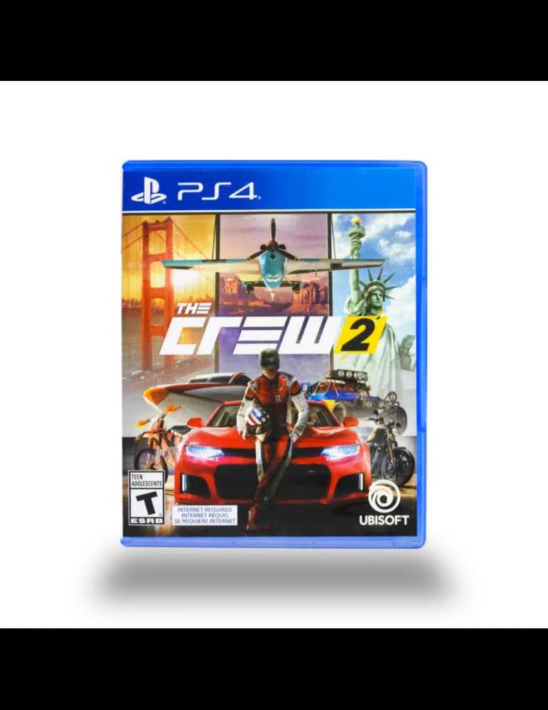 Jeu de course Ubisoft The Crew 2 sur PS4, PEGI 3