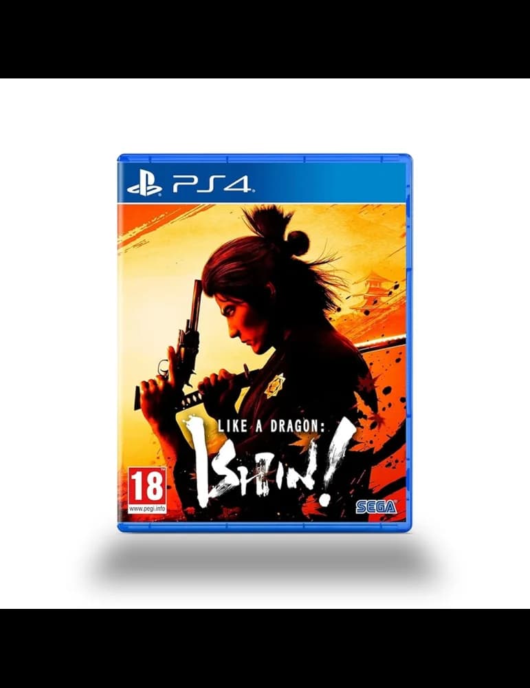 Jeu PS4 SEGA Like a Dragon Ishin, action-aventure en anglais et japonais