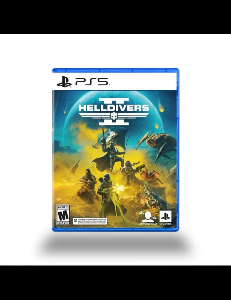 Jeu PS5 Sony Helldivers 2, jeu d’action TPS coopératif classé PEGI 18