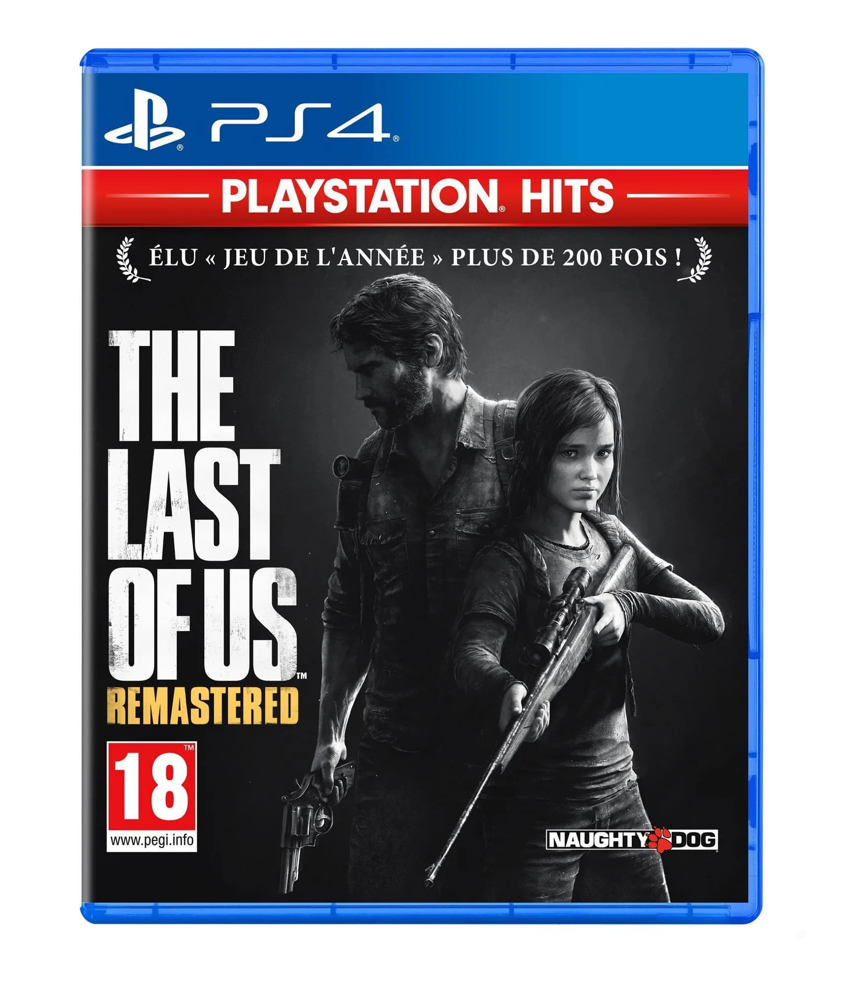 Jeu PS4 Sony The Last of Us Remastered action-aventure survival horror PEGI 18