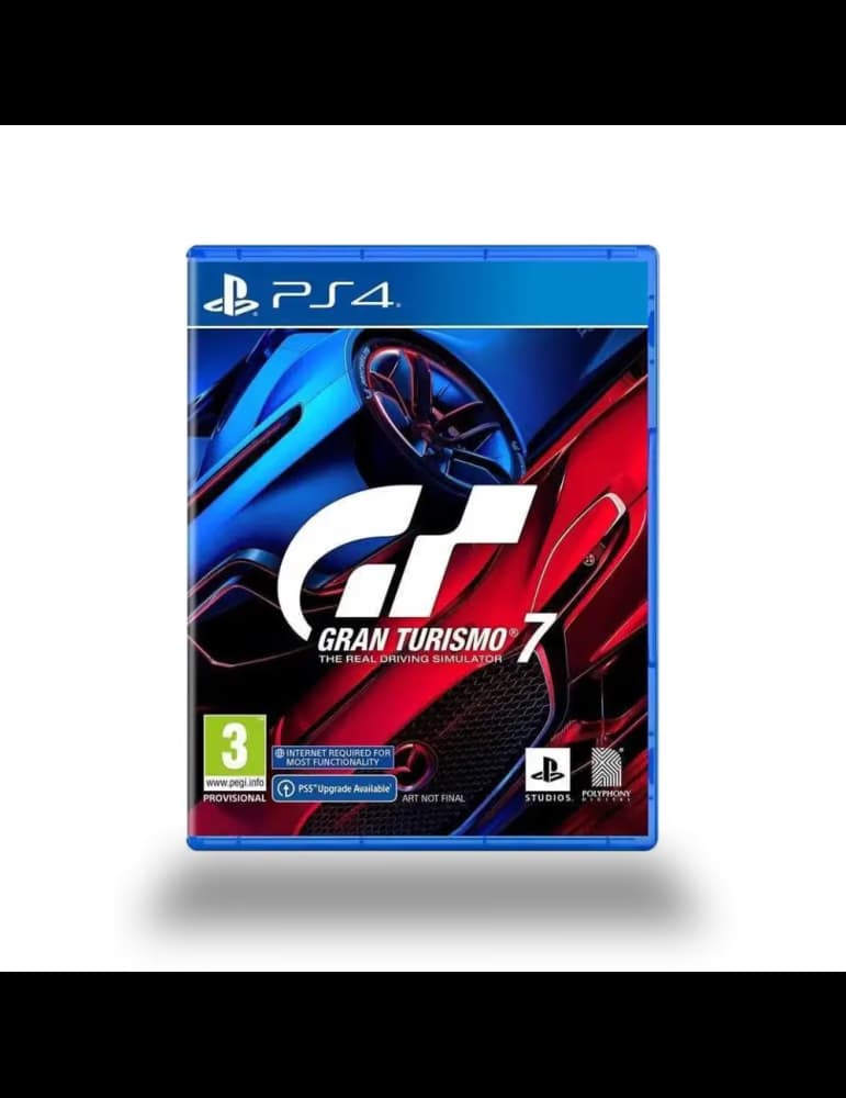 Jeu vidéo Sony Gran Turismo 7 sur PS4, course et simulation, textes en français