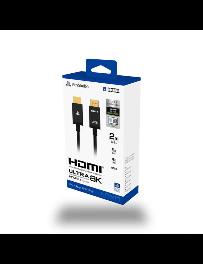 Câble HDMI Hori SPF-014 compatible PS5 et PS4