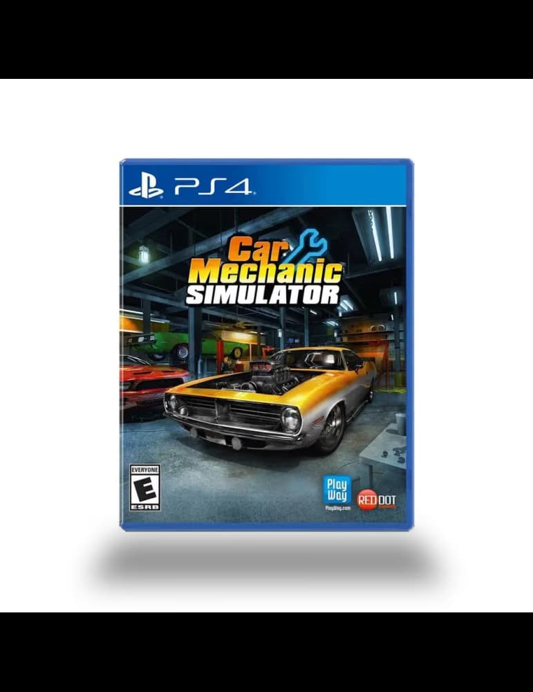 Jeu PS4 PlayWay Car Mechanic Simulator, simulation mécanique automobile, textes en français, PEGI 3