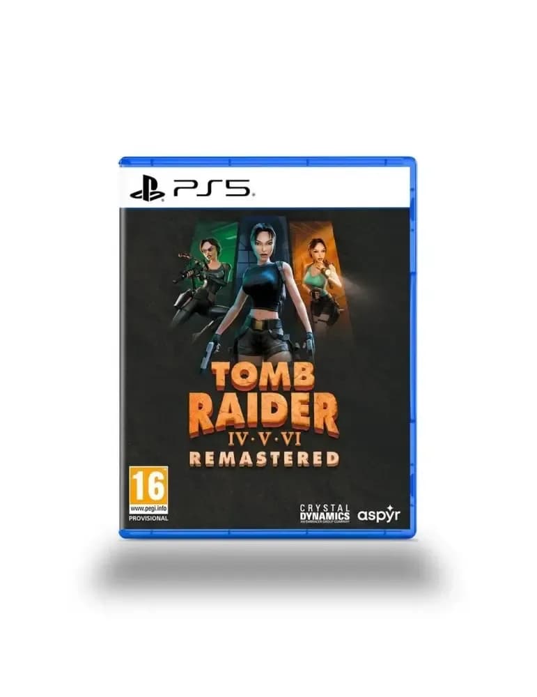 Jeu PS5 Aspyr Tomb Raider IV-VI Remastered, compilation action-aventure solo PEGI 16