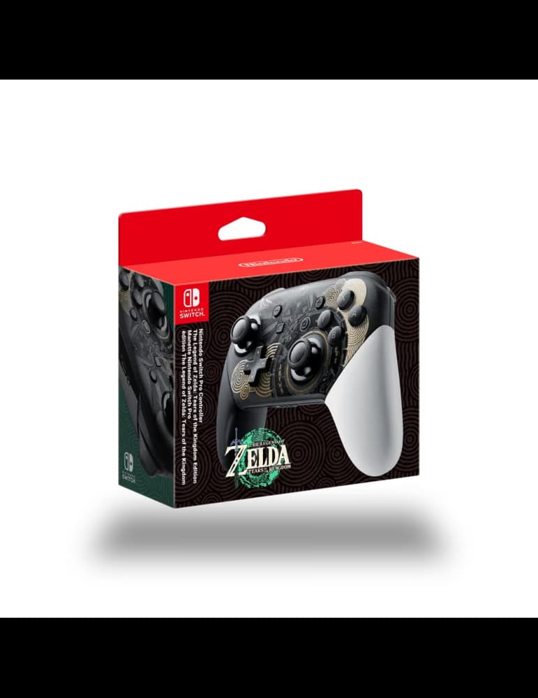 Manette Nintendo Switch Pro Controller édition The Legend of Zelda, sans fil, reconditionnée
