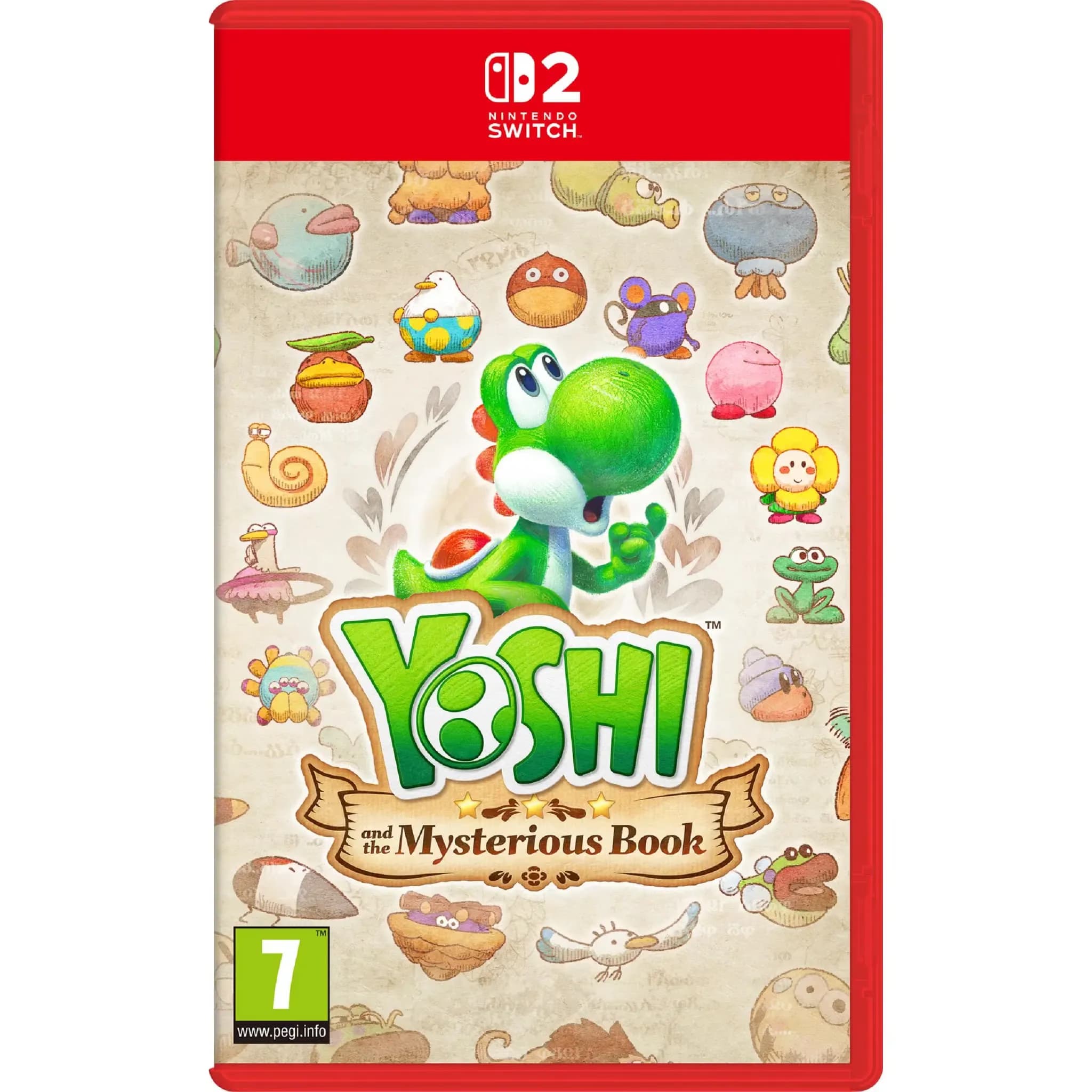 YOSHI AND THE MYSTERIOUS BOOK nintendo switch 2