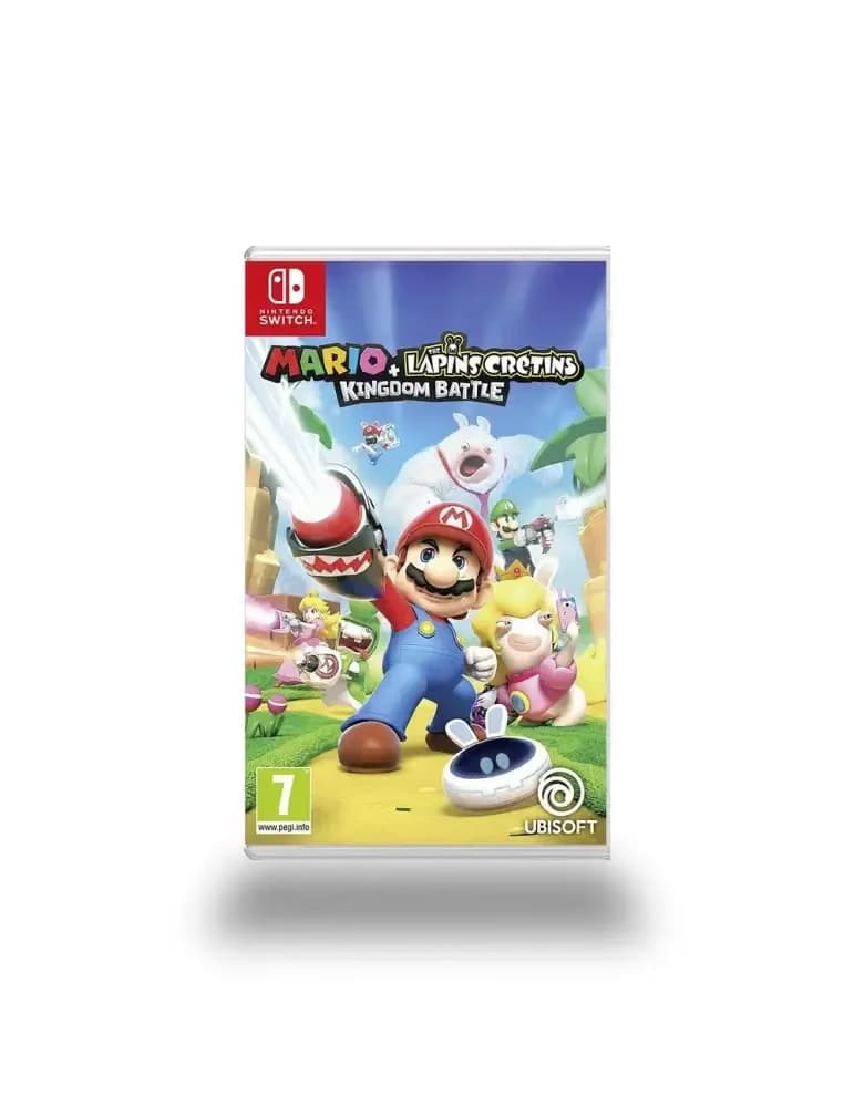 Jeu Nintendo Switch Mario + The Lapins Crétins Kingdom Battle, jeu de stratégie