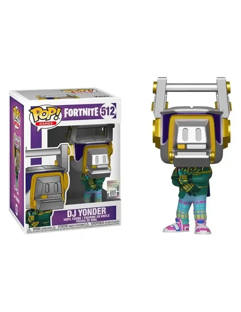 Figurine Funko Pop DJ Yonder Fortnite en PVC d’environ 10 cm