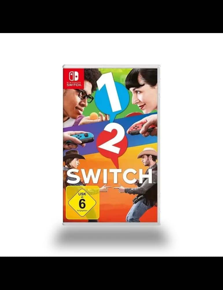 Jeu Nintendo Switch 1-2-Switch, party game multijoueur local, PEGI 7