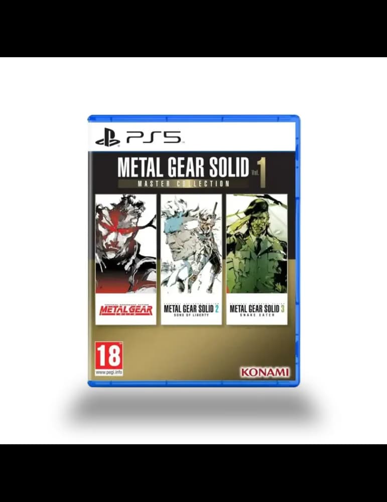 Jeu PS5 Konami Metal Gear Solid Master Collection Vol. 1, action-infiltration PEGI 18