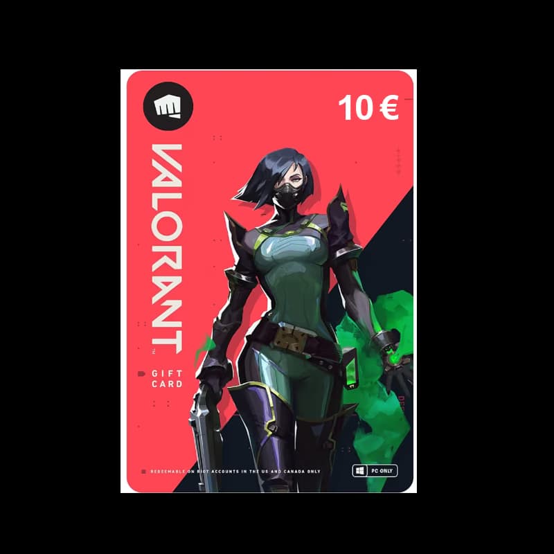 Carte Valorant 10euro