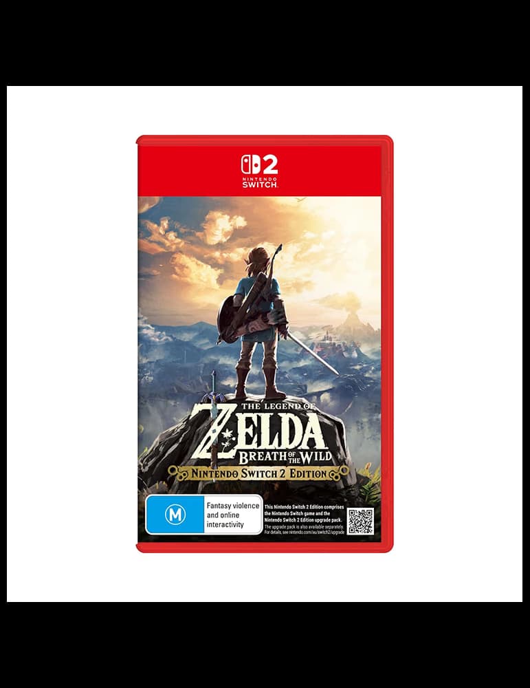Jeu Nintendo Switch 2 The Legend of Zelda Breath of the Wild, édition 2025