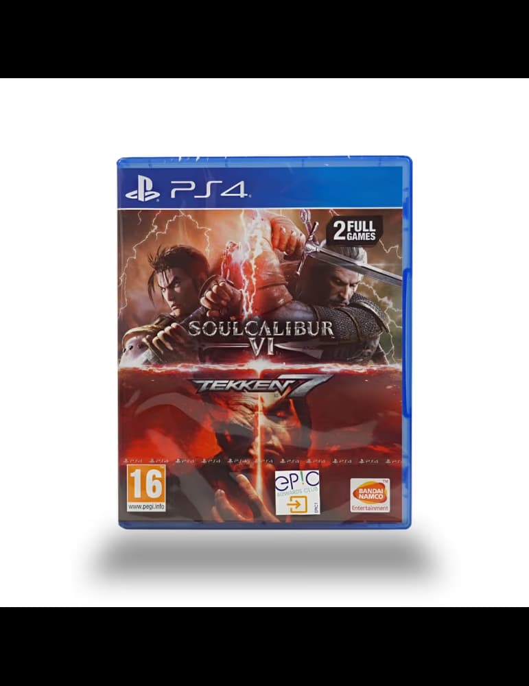 Jeu vidéo Bandai Namco Tekken 7 et Soul Calibur VI double pack PS4