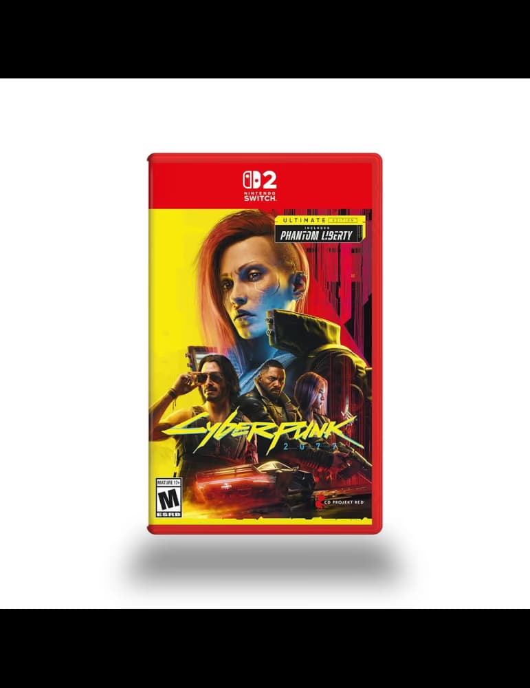 Jeu vidéo CD Projekt Cyberpunk 2077 Ultimate Edition sur Switch 2, action-RPG solo