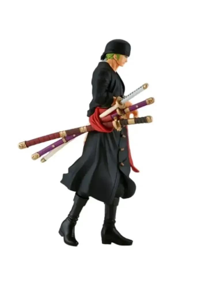Figurine Banpresto One Piece The Shukko Roronoa Zoro, PVC, environ 18 cm