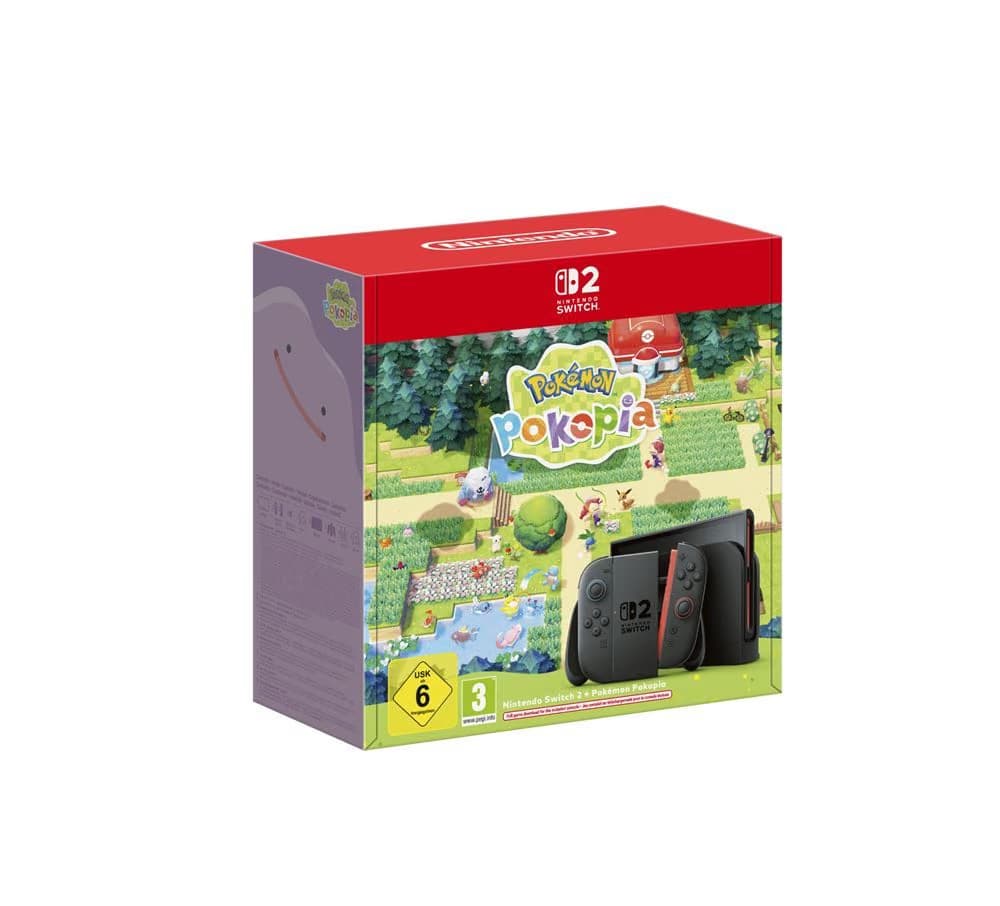 Pack console Nintendo Switch 2 + Pokémon Pokopia