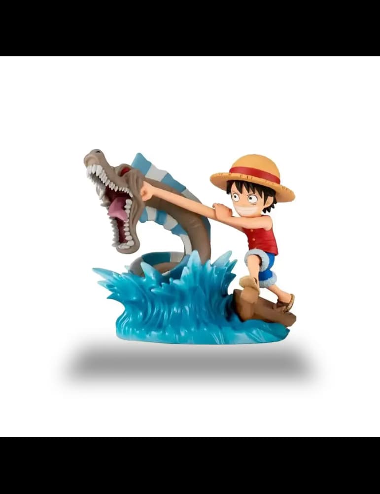 Figurine Banpresto One Piece WCF Monkey D. Luffy Vs Sea Lord en PVC