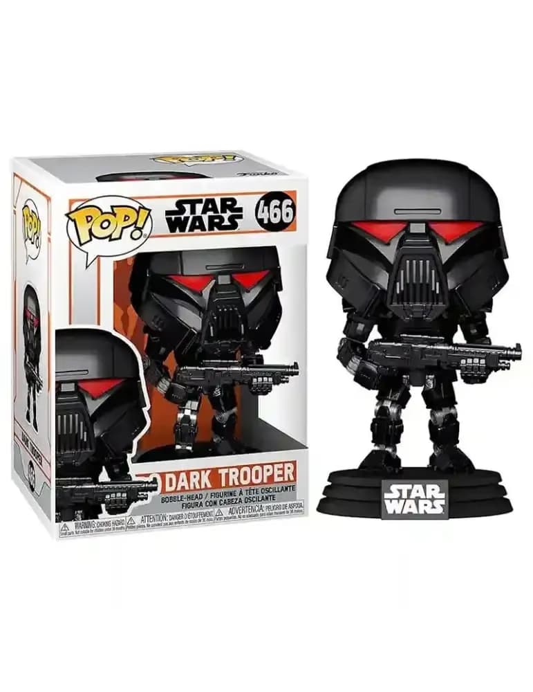 Figurine Funko Pop Star Wars Dark Trooper en PVC, hauteur environ 10 cm