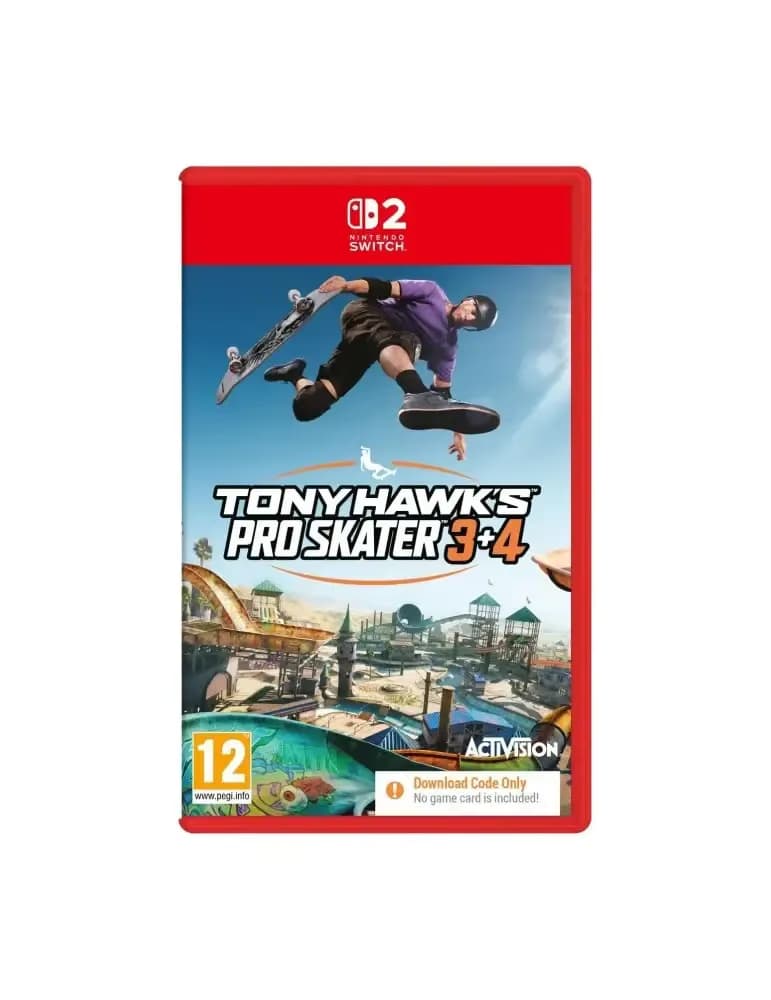 Jeu Nintendo Switch 2 Tony Hawk's Pro Skater 3 + 4, genre sport