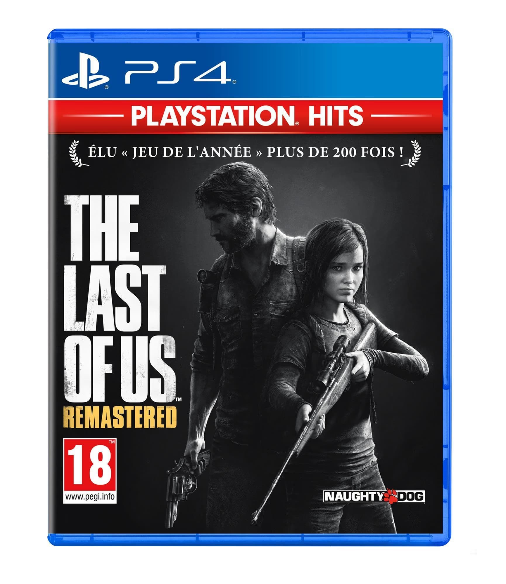 Jeu PS4 Sony The Last of Us Remastered action-aventure survival horror PEGI 18