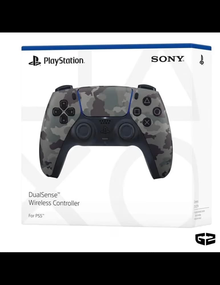 Manette PS5 Sans Fil DualSense - Gris Camouflage