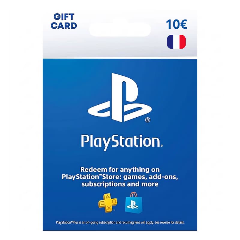 Carte PSN France10 €